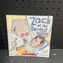 Load image into Gallery viewer, Zack at the dentist (Jonathan London)-paperback
