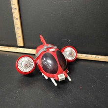 Load image into Gallery viewer, Red Striker AV Plane (beetleborgs) 1996 vintage collectible
