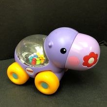 Load image into Gallery viewer, Poppity Pop Hippo Rattle Car
