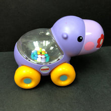 Load image into Gallery viewer, Poppity Pop Hippo Rattle Car
