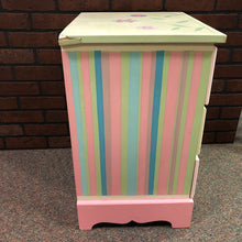 Load image into Gallery viewer, Floral 3 Drawer End Table
