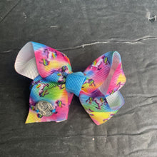 Load image into Gallery viewer, Mini unicorn bow

