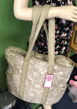 Load image into Gallery viewer, Lion Around Quilted Harper Tote Handbag
