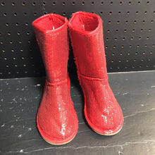 Load image into Gallery viewer, Girls Sequin Fur Lined Boots
