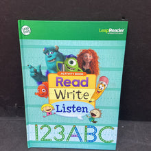 Load image into Gallery viewer, Read, Write, Listen Activity Book (Leap Frog) -interactive
