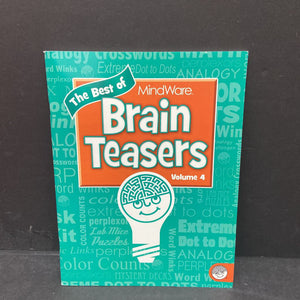 The Best of Brain Teasers Volume 4 -workbook