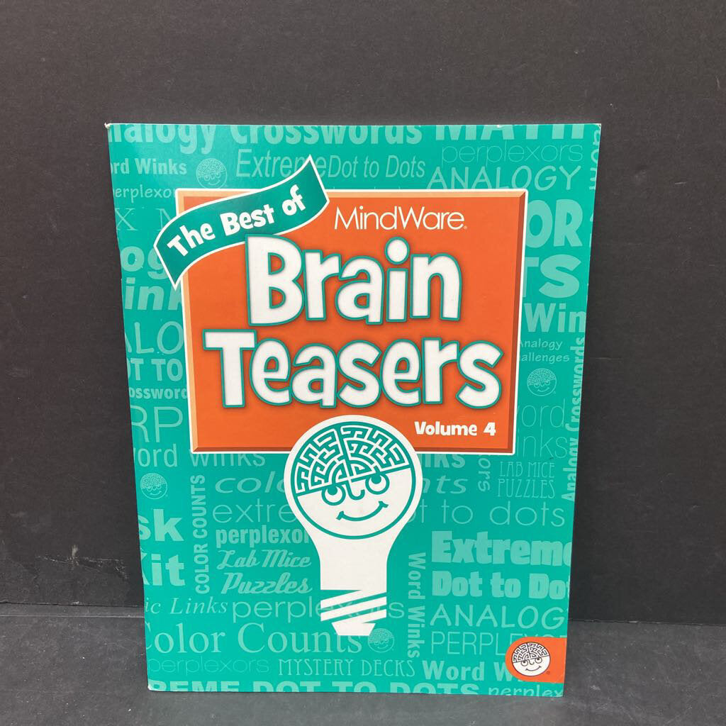 The Best of Brain Teasers Volume 4 -workbook