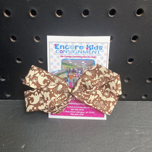 Halloween Ghosts & Bats Hairbow Clip