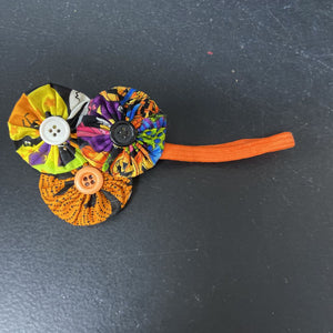 Halloween Button Headband