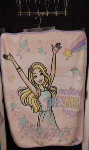 "Making dreams happen" fleece blanket