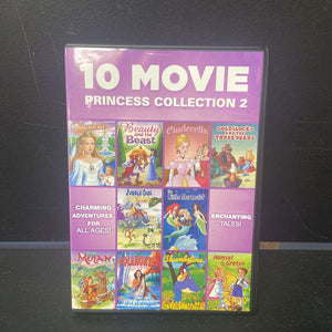 2 Disc 10 Movie Princess Collection 2 -movie – Encore Kids Consignment