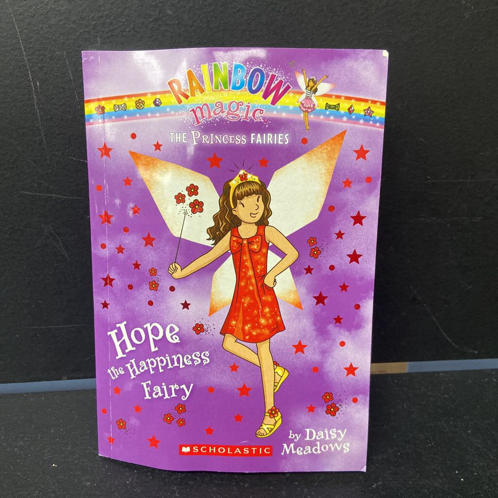 Hope the Happiness Fairy (Rainbow Magic: The Princess Fairies) (Daisy Meadows) -series paperback