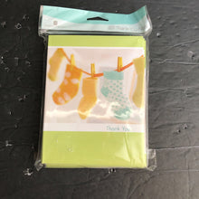 Load image into Gallery viewer, 20pk Baby Shower Thank-You Notes
