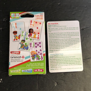 "War" & "Memory" 2 in 1 Kids Card Game (new)