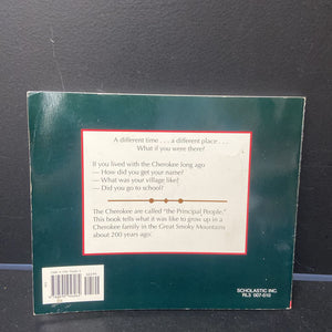 If You Lived with the Cherokee (Peter & Connie Roop) (Native American) (Notable Person) -educational paperback