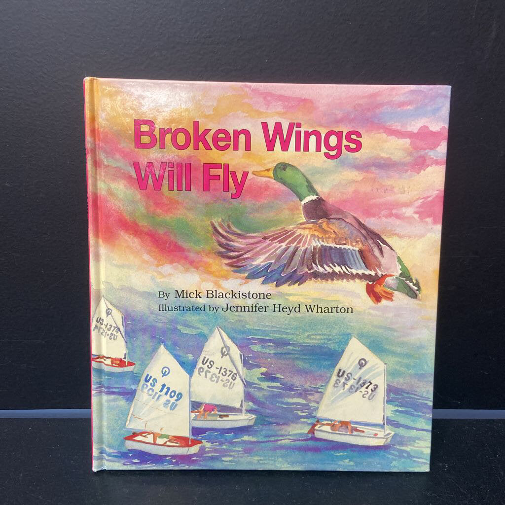 Broken Wings Will Fly (Mick Blackistone) -hardcover