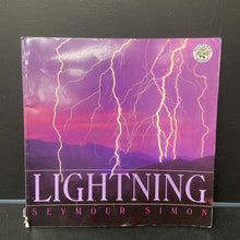 Load image into Gallery viewer, Lightning (Seymour Simon) (Weather) -educational

