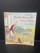 Load image into Gallery viewer, The Old Woman Who Named Things (Cynthia Rylant) -paperback
