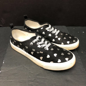 Girls Heart Slide On Shoes