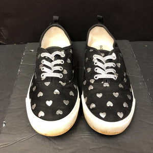 Girls Heart Slide On Shoes