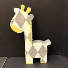 Load image into Gallery viewer, Wooden Argyle Giraffe
