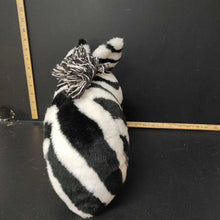 Load image into Gallery viewer, 3-D zebra plush head nursery decor
