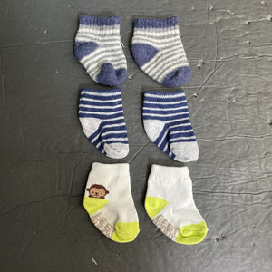 3pk Boys Socks