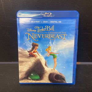 2 Disc: Tinkerbell and the Legend of the Neverbeast (Blu-Ray) -movie
