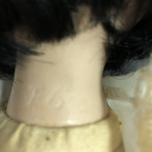 Load image into Gallery viewer, Porcelain Doll in Dress &amp; Hairbow w/Stand
