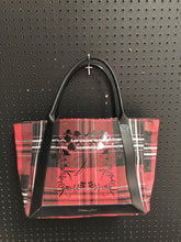 Load image into Gallery viewer, Plaid Rose Shoulder Bag
