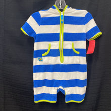 Load image into Gallery viewer, Striped Swimwear Cover-Up (Sun-Smarties)
