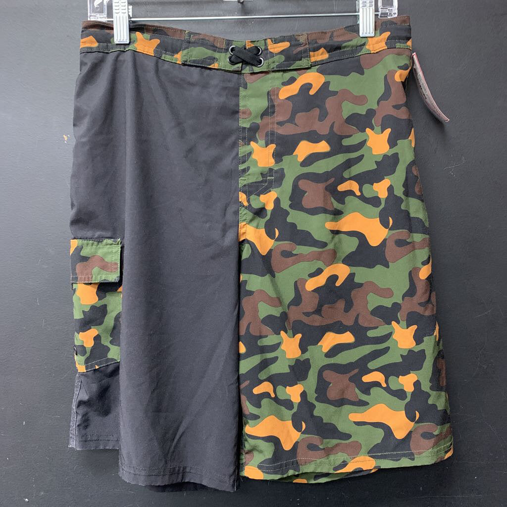 Camo Swim Trunks