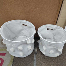 Load image into Gallery viewer, 2pk Pom Pom Storage Bins (NEW)
