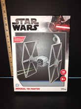 Load image into Gallery viewer, Tie Fighter 4D Paper Model Kit (NEW)
