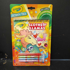 Sloths Love Llamas Activity Pack (NEW)