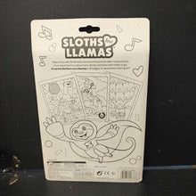 Load image into Gallery viewer, Sloths Love Llamas Activity Pack (NEW)
