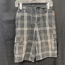 Load image into Gallery viewer, plaid cargo shorts
