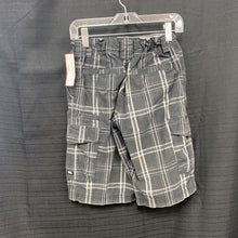 Load image into Gallery viewer, plaid cargo shorts
