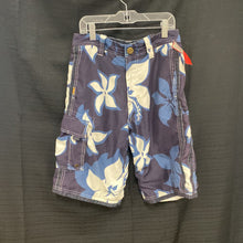 Load image into Gallery viewer, Flower reversible swim trunks
