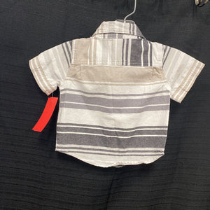 Striped button down shirt