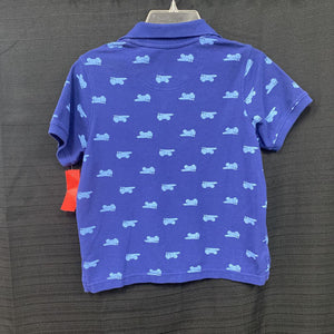 Dump truck polo shirt