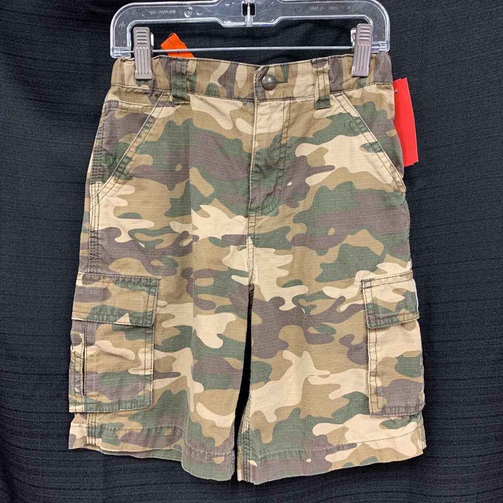 Camo Cargo Shorts