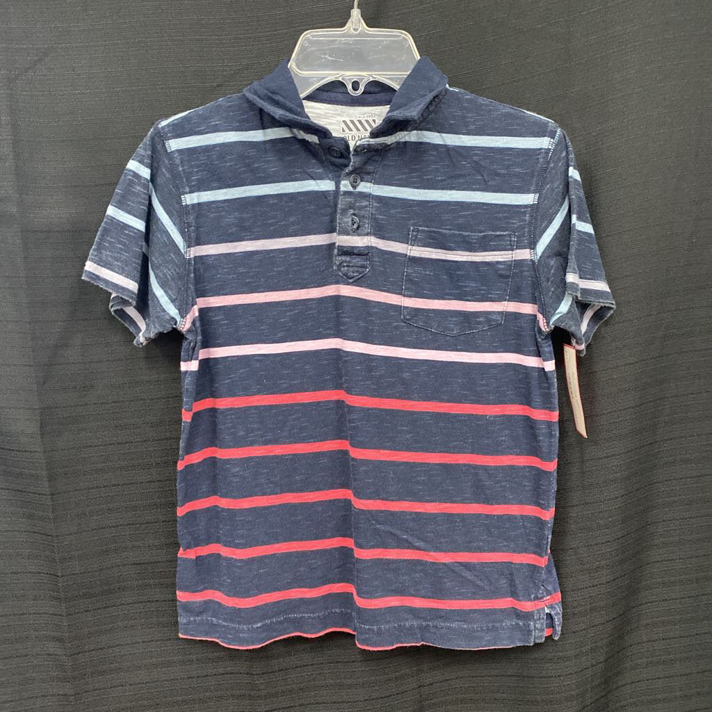 Striped Polo Shirt