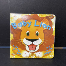 Load image into Gallery viewer, Baby Lion (Life In The Zoo and In The Jungle) -board
