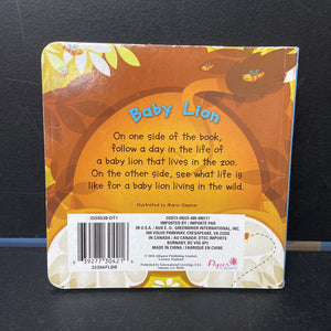 Baby Lion (Life In The Zoo and In The Jungle) -board