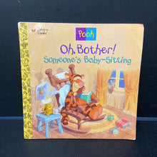 Load image into Gallery viewer, Oh, Brother! Someone's Baby-Sitting (Pooh &amp; Friends) (Golden Book)-character
