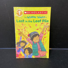 Load image into Gallery viewer, The Saturday Triplets in Lost in the Leaf Pile (Scholastic Level 1) -reader
