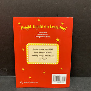Town Meeting (Reader's Theater) (Houghton Mifflin) -reader