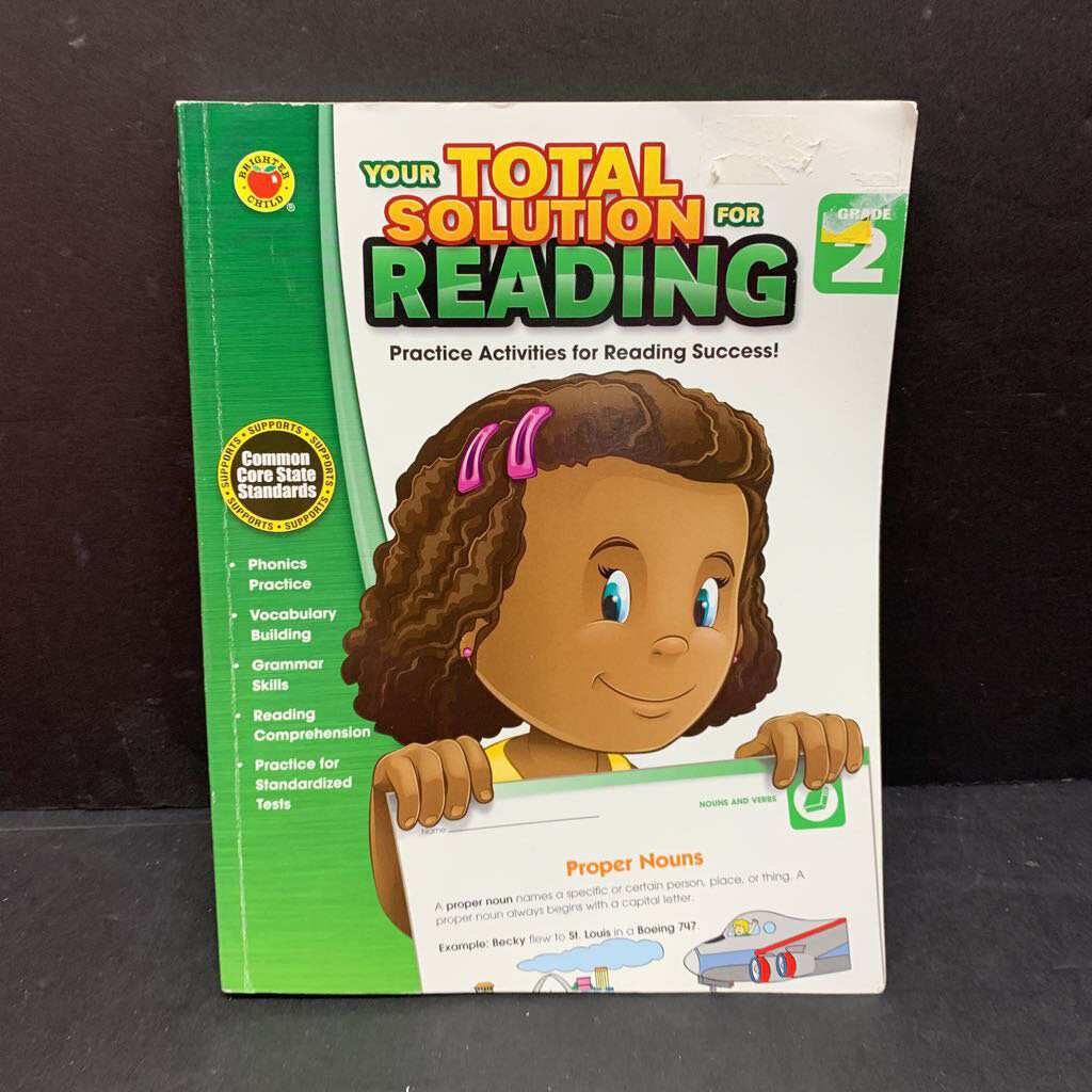 Your Total Solution for Reading Grade 2 -workbook