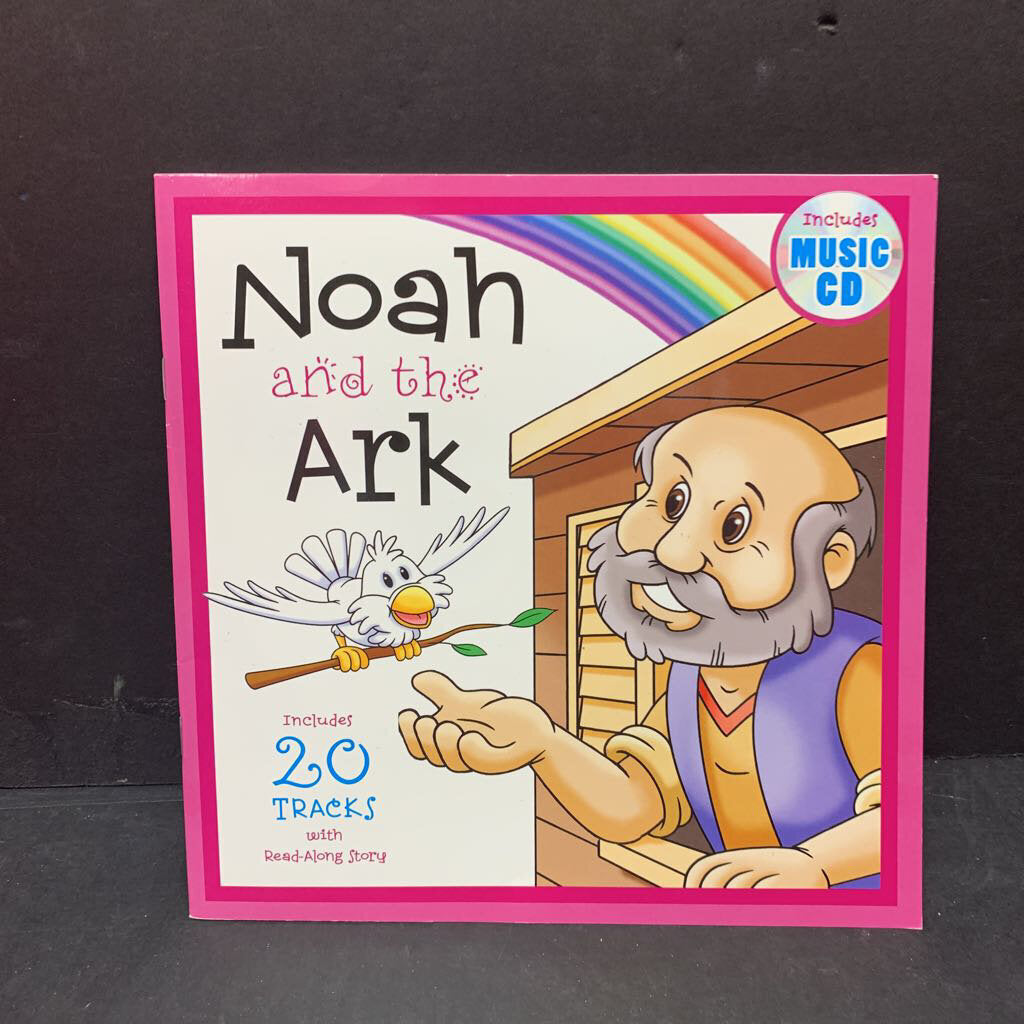 Noah and the Ark w/ Music CD (Landoll) (Kim Mitzo Thompson, Karen Mitzo Hilderbrand, & Ken Carder) -religion paperback